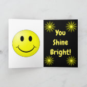 明るいグリーティングカード カード (内部)