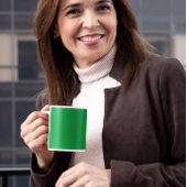 明るいグリーンコーヒーマグ コーヒーマグカップ