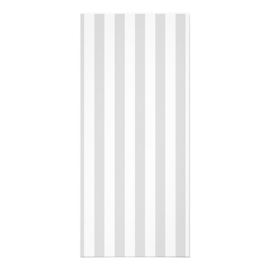 明るいグレーと白のストライプ ラックカード (正面)