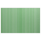明るいグレーと緑の色の線 ファブリック (ヤード)