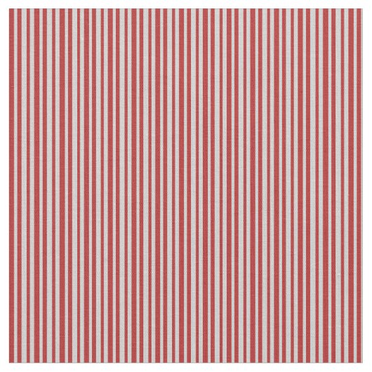 明るいグレーと赤い色の線 ファブリック (クローズアップ)