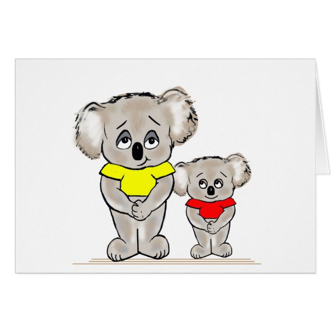 明るいコアラ (正面横)