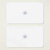 明るいコーンフラワーブルー、スカイガーリーメゲンタ、 (正面&裏面)