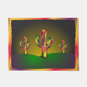 明るいサボテン ドアマット (正面)