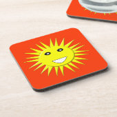 明るいサンシャインコルクコースター コースター (左側)