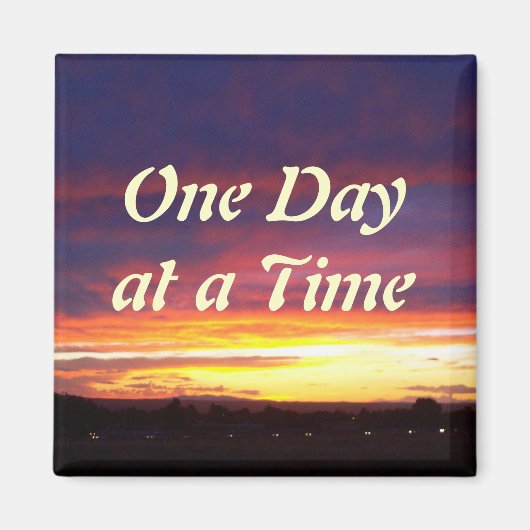 明るいサンセットオダット マグネット (正面)