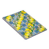 明るいシシ地中海のリアンタイルシトラスレモン ノートブック (右側)