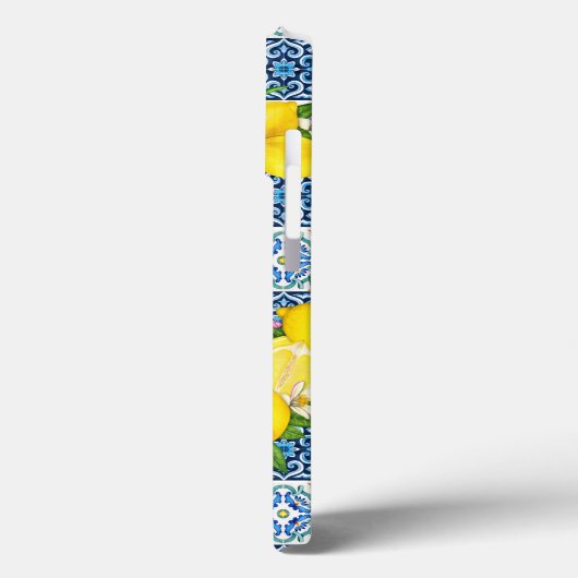 明るいシシ地中海のリアンタイルシトラスレモン Case-Mate iPhoneケース (裏面 / 左)