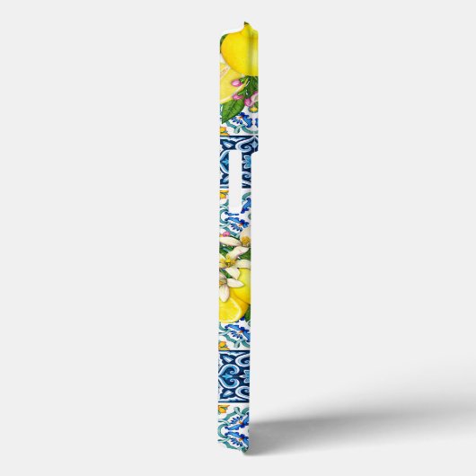 明るいシシ地中海のリアンタイルシトラスレモン Case-Mate iPhoneケース (裏面 / 右)