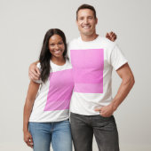 明るいショッキングピンクネオン粋な色 Tシャツ (ユニセックス)