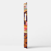 明るいシームレスなパターンがペイズリースタイルに。カラフル Case-Mate iPhoneケース (裏面 / 右)