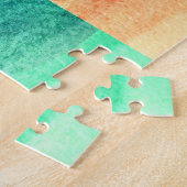 明るいジオメトカラフルリ抽象芸術 ジグソーパズル (側面)