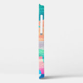 明るいジオメトカラフルリ抽象芸術 Case-Mate iPhoneケース (裏面 / 左)