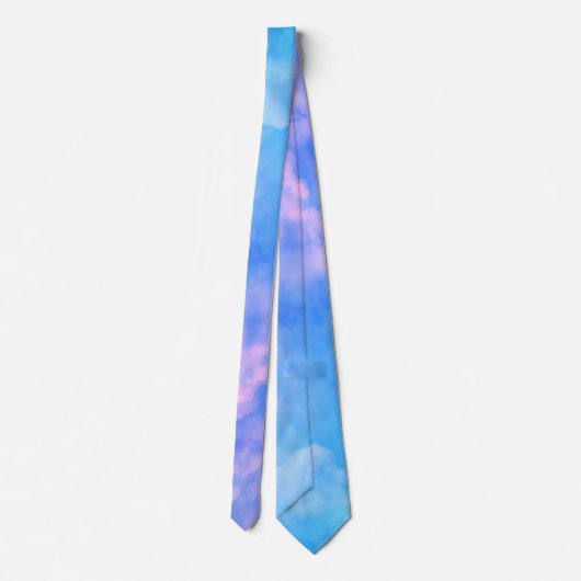 明るいスカイネックタイ ネクタイ (裏面)