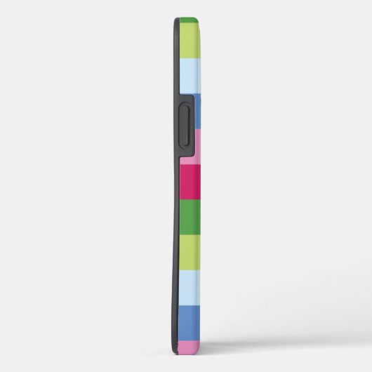 明るいストライプタフケースメイトiPhoneケース Case-Mate iPhoneケース (裏面 / 右)