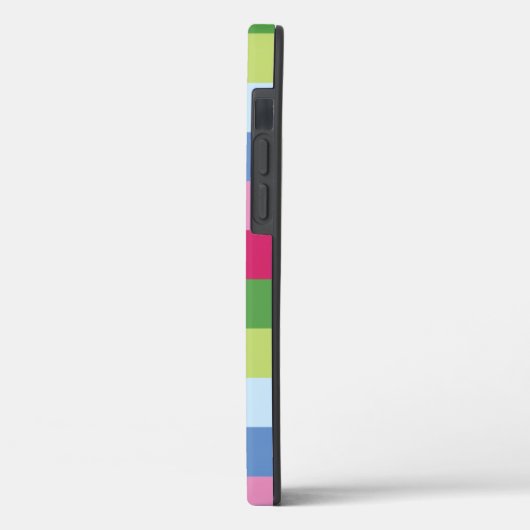 明るいストライプタフケースメイトiPhoneケース Case-Mate iPhoneケース (裏面 / 左)