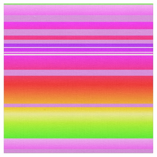 明るいストライプ紫色の緑の赤 ファブリック (クローズアップ)