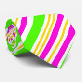 明るいストライプ ネクタイ (ロール)