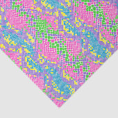 明るいスネークスキンパターンの切り離し 薄葉紙 (詳細)