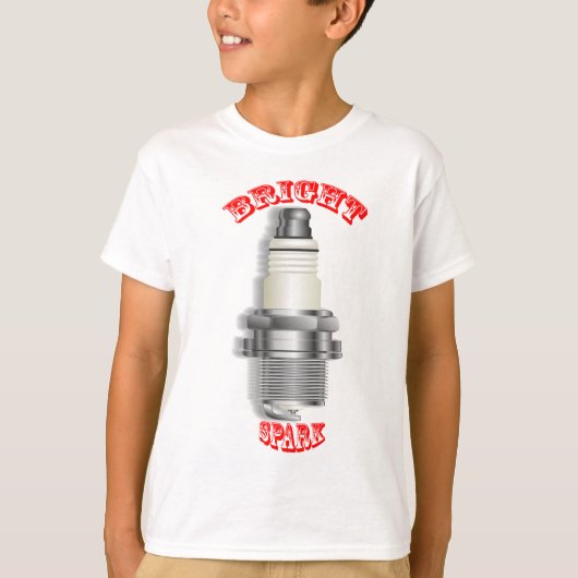 明るいスパーク Tシャツ (正面)