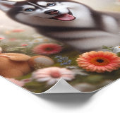 明るいスマイル ポスター (角)