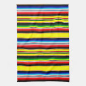 明るいセラペストライプ キッチンタオル (縦)