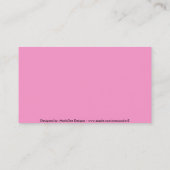 明るいダイヤモンドパターン 名刺 (裏面)