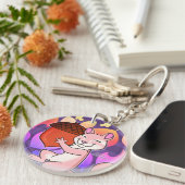 明るいチムンク –  キーホルダー (正面右)