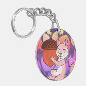 明るいチムンク –  キーホルダー (正面左)