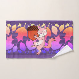 明るいチムンク –  ハンドタオル