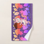 明るいチムンク –  ハンドタオル (ハンドタオル)