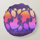 明るいチムンク –  ラウンドクッション (裏面)