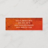 明るいテクスはっきりしたチャ スキニー名刺 (裏面)