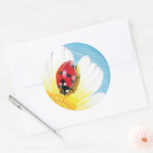 明るいテンジウムシ ラウンドシール (封筒)