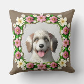 明るいデザイン クッション (裏面)