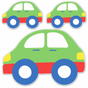 明るいトイカー シール