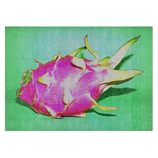 「明るいドラゴンフルーツ」かわいい写真。買今 カッティングボード (正面)