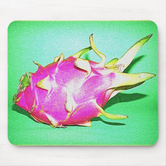 「明るいドラゴンフルーツ」かわいい写真。買今 マウスパッド (正面)