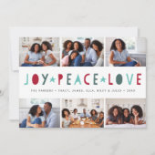 明るいニュース |写真コラージュカード シーズンカード (正面)