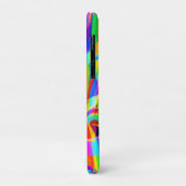 明るいネオンカラフルパターンアート Case-Mate iPhoneケース (裏面/左)