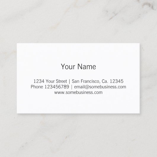 明るいネオングリーンカラービジネスカードテンプレート100 名刺 (正面)