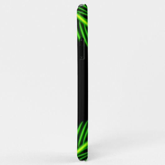 明るいネオントロピカルパームツリーエアブラシ Case-Mate iPhoneケース (裏面/右)