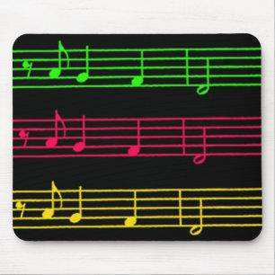 明るいネオンノート – mousepad マウスパッド