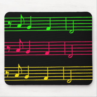 明るいネオンノート – mousepad マウスパッド