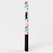 明るいネオンレーザー動作蛍光紙吹雪 Case-Mate iPhoneケース (裏面/右)