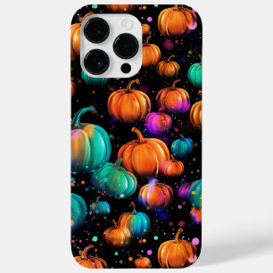 明るいネオン色のハロウィンカボチャ Case-Mate iPhone 14 PRO MAXケース