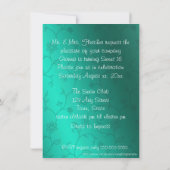 明るいネオン、輝く、Sweet sixteen招待状 招待状 (裏面)