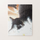 明るいネコに入るか、自分で作る ジグソーパズル (縦)