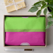 明るいネモダンオンピンクグリーンモノグラム 薄葉紙 (ギフト)