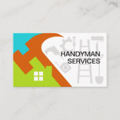 明るいハカラフルンマー屋根 名刺 (正面)